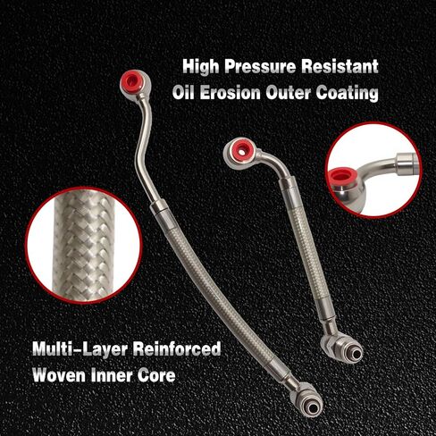 خطوط حقن الوقود متوافقة مع Harley-Davidson Electra Glide ، Road King 1996-1999 ، استبدال HDFL005 ، HDFL-005 in Kuwait