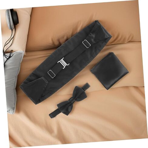 Gatuida 6pcs أنيقة Tuxedo Cummerbund Bow Tie Tie Pocket Clanskerchief لحفلات الزفاف الأحداث الرسمية التجمعات التجارية in Saudi Arabia