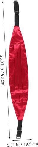 VALICLUD 3pcs Stylish Cummerbund: Adjustable Waistband For Tuxedo - Tea Party Men Suit Cummerbund Accessory - Waistband Accessory in Saudi Arabia