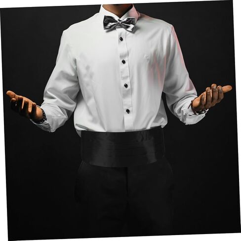 VALICLUD 3pcs Stylish Cummerbund: Adjustable Waistband For Tuxedo - Tea Party Men Suit Cummerbund Accessory - Waistband Accessory in Saudi Arabia