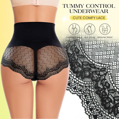 نساء السيطرة على البطن سراويل داخلية للملابس الداخلية الملابس الداخلية للملابس الداخلية السوداء in Kuwait
