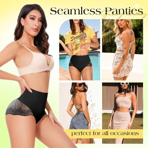 نساء السيطرة على البطن سراويل داخلية للملابس الداخلية الملابس الداخلية للملابس الداخلية السوداء in Kuwait