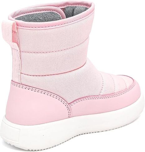 Umerigo Toddler Snow Boots Kids Girls Boys Winter Lightweight Waterproof Warm Fur Lined Boots for Toddler Little Kids in Saudi Arabia