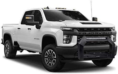 Black Horse Off Road Armour Bull Bar No skidplate Black Compatible with 20-24 GMC Sierra 3500 HD|20-24 GMC Sierra 2500 HD|20-24 Chevrolet Silverado 3500 HD|20-24 Chevrolet Silverado 2500 HD-AB-GM27-NL in Saudi Arabia