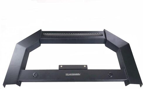 Black Horse Off Road Armour Bull Bar No skidplate Black Compatible with 20-24 GMC Sierra 3500 HD|20-24 GMC Sierra 2500 HD|20-24 Chevrolet Silverado 3500 HD|20-24 Chevrolet Silverado 2500 HD-AB-GM27-NL in Saudi Arabia