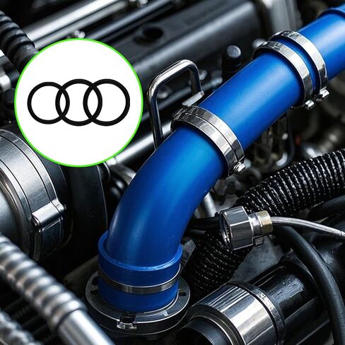 3pcs 926-881 Coolant Tee and Radiator Hose O-Ring Kit, Coolant Hose O Ring Replacement Set Radiator Repair Kit Compatible with Various Lincoln Models(Black) in Saudi Arabia