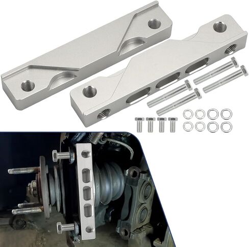 Caliper Bracket Kit Front Caliper Bracket Adapter for Honda Accord Prelude CRV Element for Acura RL TL TSX ILX Prelude Adapter in Saudi Arabia