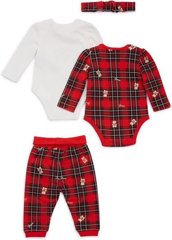 GUESS Baby Girl All Over Printed Reversable Interlock 3 Piece Set in Saudi Arabia