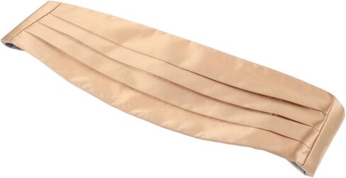 Adjustable Men Cummerbund Prestyled for Formal Wear Satin Waistband for Tuxedos Wedding Accessories in Saudi Arabia