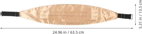Adjustable Cummerbund for Men Formal Waistband for Weddings Parties Comfortable Unique Style Design Durable Stylish Cummerbund in Saudi Arabia