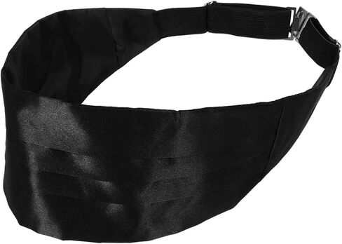 Men's Dress Girdle Satin Cummerbund Tuxedo Waist Band Formal Tuxedo Accessories for Weddings in Saudi Arabia