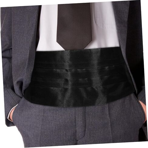 Men's Dress Girdle Satin Cummerbund Tuxedo Waist Band Formal Tuxedo Accessories for Weddings in Saudi Arabia