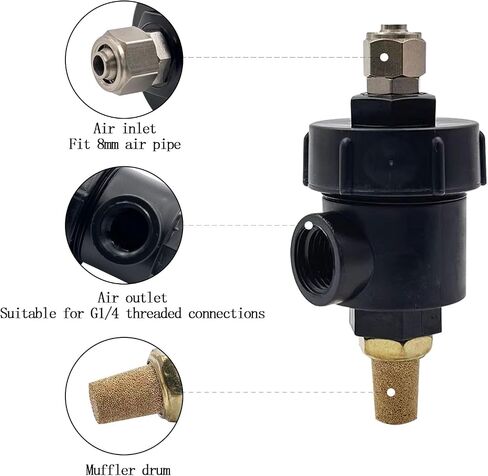 Tire Tyre Changer Part Removal Machine Bead Breaker Quick Exhaust Release Relief Dump Valve Tool，Compatible with Wide Range of Tires Durable Tire Balancer Machine in Saudi Arabia
