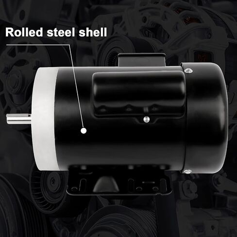 1/2HP Electric Motor 1725RPM General Purpose Single Phase Motor 115/230V 5/8" Shaft Diameter CW/CCW TEFC in Saudi Arabia
