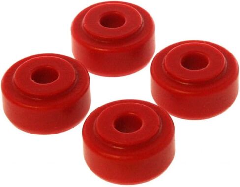 Energy Suspension Shock Bushing Set 0.9375in. Tower Bayonet Rear/Front - Red in Saudi Arabia