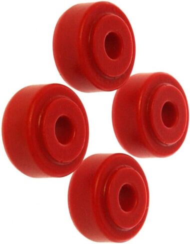 Energy Suspension Shock Bushing Set 0.9375in. Tower Bayonet Rear/Front - Red in Saudi Arabia