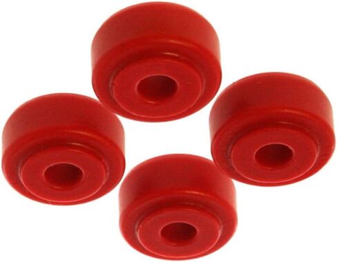 Energy Suspension Shock Bushing Set 0.9375in. Tower Bayonet Rear/Front - Red in Saudi Arabia