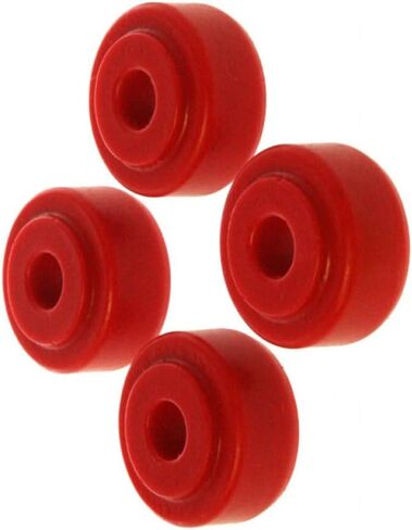 Energy Suspension Shock Bushing Set 0.9375in. Tower Bayonet Rear/Front - Red in Saudi Arabia