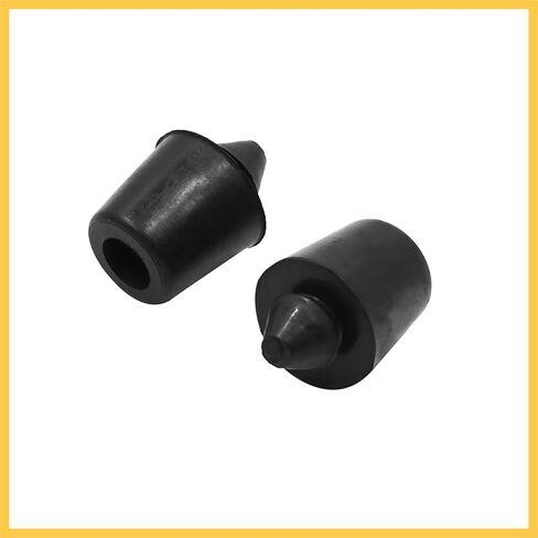 4pcs 10mm Car Door Shock Absorber Door Rubber Shock Block Absorbing Anti Collision Black Buffer Mount for Car Door Hood Trunk Auto Replacement Parts in Saudi Arabia
