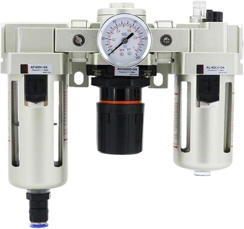 Air compressor accessory AC pressure regulating valve AL4000 oil-water separator filter(8mm Joint,AC4000-04 Manual) in Saudi Arabia