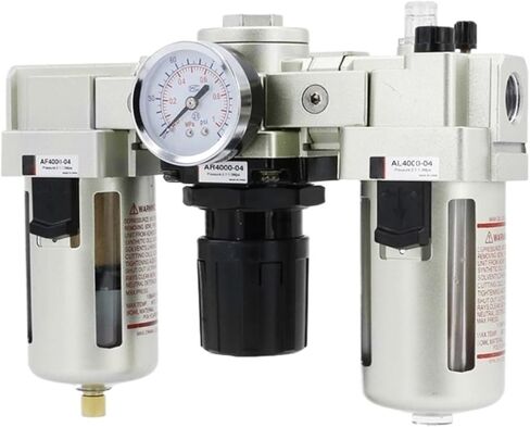 Air compressor accessory AC pressure regulating valve AL4000 oil-water separator filter(8mm Joint,AC4000-04 Manual) in Saudi Arabia