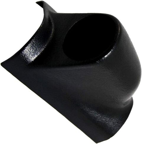 GlowShift Black Single Pillar Gauge Pod Compatible with Dodge Ram Cummins 1500 2500 3500 1998-2002 - ABS Plastic - Mounts (1) 2-1/16" (52mm) Gauge to Truck's A-Pillar in Saudi Arabia