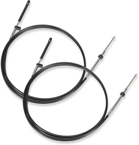 2Pcs 9FT Outboard Engine Throttle and Shift Cables for Mercury GEN I Control Cables Throttle Cable 33c in Saudi Arabia