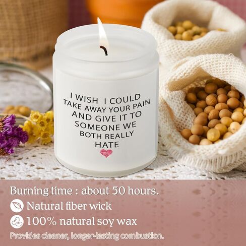 هدايا عيد ميلاد الأخت، هدايا الأخوات من الأخت، هدايا عيد ميلاد للأخوات من الأخوات، هدايا زفاف للأخت، هدايا التخرج للأخت 7oz شمعة معطرة بشمع الصويا واللافندر in Kuwait