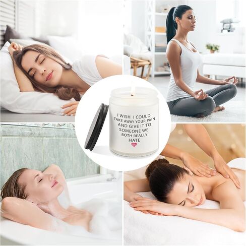 هدايا عيد ميلاد الأخت، هدايا الأخوات من الأخت، هدايا عيد ميلاد للأخوات من الأخوات، هدايا زفاف للأخت، هدايا التخرج للأخت 7oz شمعة معطرة بشمع الصويا واللافندر in Kuwait