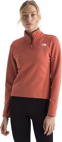 The North Face Cedar Trail Grid Grid Quarter Quarter Jacket | قمة الطقس البارد مع روابط متينة ، معززة in Kuwait