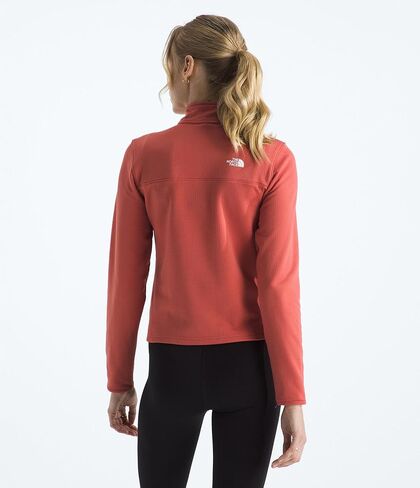 The North Face Cedar Trail Grid Grid Quarter Quarter Jacket | قمة الطقس البارد مع روابط متينة ، معززة in Kuwait