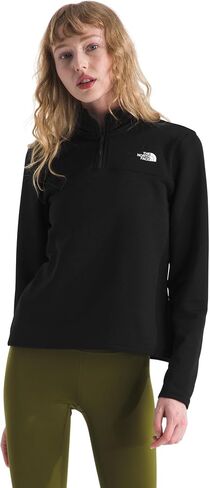 The North Face womens Cedar Trail Grid Fleece Quarter Zip Jacket | Cold Weather Top With Durable, Reinforced Bindings in Saudi Arabia