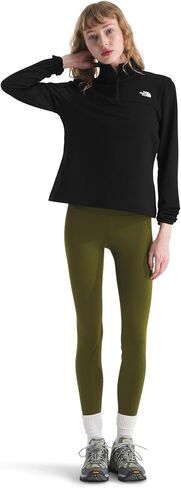 The North Face womens Cedar Trail Grid Fleece Quarter Zip Jacket | Cold Weather Top With Durable, Reinforced Bindings in Saudi Arabia