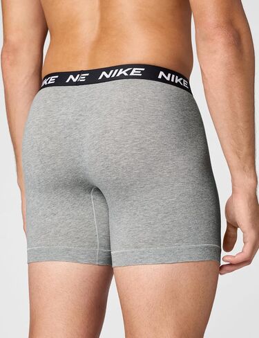 Nike Men's All Day Cotton Stretch Boxer Brief W/Fly Intelder (3 pack) in Saudi Arabia