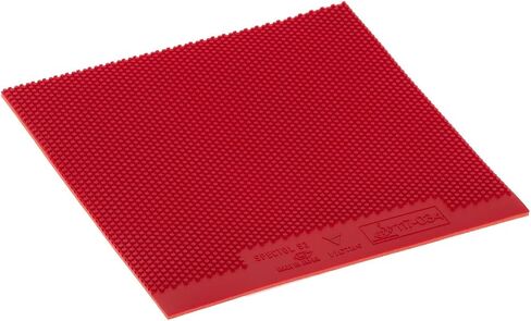 210030 Table Tennis Rubber Spectrum S3 SPECTOL Speed Tension Table Soft, Red/Black in Saudi Arabia