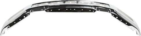 BUMPERS THAT DELIVER - Chrome, Steel Front Bumper Face Bar Compatible with 2018 2019 2020 Ford F-150 w/Fog 18 19 20, FO1002430 in Saudi Arabia