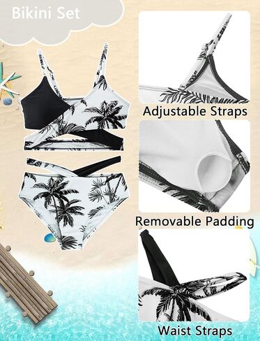 Happy Cherry Girls Swimsuit في سن المراهقة اللطيف بدلات الاستحمام لطيفة الأطفال in Saudi Arabia
