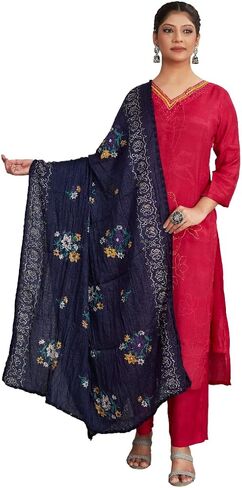 الزفاف الهندي العرقيون رايون القطن المطبوعة الزفاف الاحتفالية وشاح شال ناعم الأنيقة dupatta للنساء (فقط dupatta) in Saudi Arabia