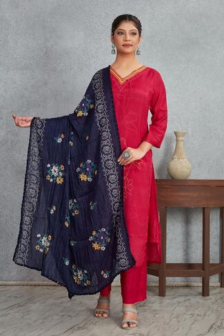 الزفاف الهندي العرقيون رايون القطن المطبوعة الزفاف الاحتفالية وشاح شال ناعم الأنيقة dupatta للنساء (فقط dupatta) in Saudi Arabia