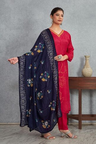 الزفاف الهندي العرقيون رايون القطن المطبوعة الزفاف الاحتفالية وشاح شال ناعم الأنيقة dupatta للنساء (فقط dupatta) in Saudi Arabia