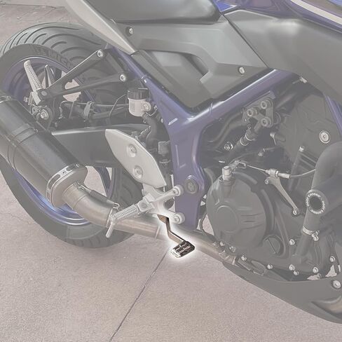 TCT-Motorparts ذراع دواسة فرامل قدم الفرامل يناسب Yamaha MT03 MT-03 2016-2024 YZF R3 2015-2024 Silver in Saudi Arabia