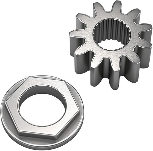 1 PCS 717-1554 توجيه عمود التوجيه ترس ترس سداسي شفة 5/8 "يناسب تروي bilt 741-0656 941-0656A ، ل Cub Cadet LT1042 LT1050 ، ore-GON 45-071 (1 GEAR) in Kuwait