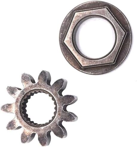 1 PCS 717-1554 توجيه عمود التوجيه ترس ترس سداسي شفة 5/8 "يناسب تروي bilt 741-0656 941-0656A ، ل Cub Cadet LT1042 LT1050 ، ore-GON 45-071 (1 GEAR) in Kuwait