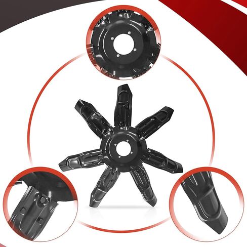 PartsFlow 620-066 Engine Radiator Cooling Fan Blade For 1994-2002 Dodge Ram 2500/Ram 3500 For 1990-1993 Dodge D250/D350/W250/W350 in Saudi Arabia