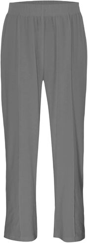 Kids Sweatpants Boys Straight Leg Open Bottom Pleated Uniform Pants Elastic Waist Athletic Joggers Sweat Pants with Pockets in Saudi Arabia