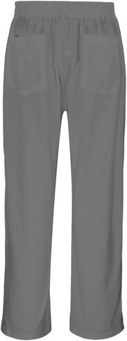 Kids Sweatpants Boys Straight Leg Open Bottom Pleated Uniform Pants Elastic Waist Athletic Joggers Sweat Pants with Pockets in Saudi Arabia