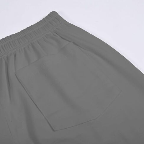 Kids Sweatpants Boys Straight Leg Open Bottom Pleated Uniform Pants Elastic Waist Athletic Joggers Sweat Pants with Pockets in Saudi Arabia