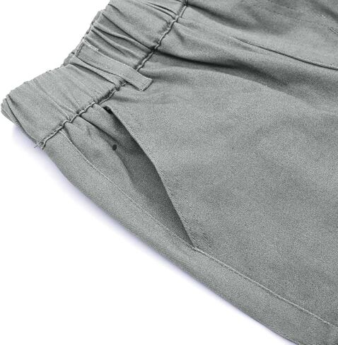 Cargo Pants Boys Childrens Sports Track Pants Stretch Elastic Waist School Kids Twill Joggers for 4-13 Years in Saudi Arabia