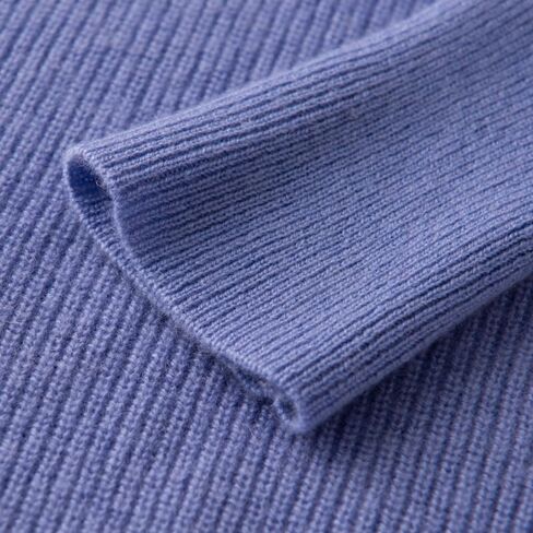 Women's Cashmere and Merino Wool Blend V Neck Sweater Lightweight Knit Sweater in Saudi Arabia