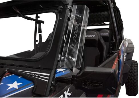 Tusk 20″ Adjustable Wing Vent Kit with 1 3/4″ Roll Cage Clamps – Compatible with Polaris RZR XP/XP4 1000 (2014–2023) & XP Turbo/XP4 Turbo (2016–2021) – Direct Airflow Ventilation in Saudi Arabia